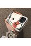 iPhone 14 Pro Max Compatible Hard Acrylic Back Silicone Edge Lens Protection Kitty Case - 4