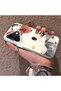 iPhone 17 Compatible Hard Acrylic Back Silicone Edge Lens Protection Kitty Case - 3