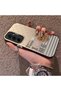Samsung Galaxy A55 Compatible Hard Acrylic Back Silicone Edge Lens Protection Rabbit Case - 3