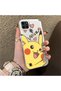 Realme C21Y/C25Y Compatible Hard Acrylic Back Silicone Edge Lens Protection Cartoon Case - 2