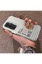 Samsung Galaxy S24 Plus Compatible Hard Acrylic Back Silicone Edge Lens Protection Rabbit Case - 3