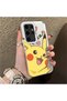 Samsung Galaxy S24 Ultra Compatible Hard Acrylic Back Silicone Edge Lens Protection Cartoon Case - 2