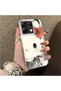 Xiaomi Redmi Note 13 Pro 5g Compatible Hard Acrylic Back Silicone Edge Lens Protection Kitty Case - 3