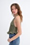 Halter Neck Buttoned Blouse A18600 - 2