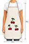 Punchera 2Li Paket Punch Embroidered Liquid Waterproof Kitchen Apron - 4