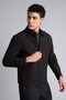 Water Repellent Slim Fit Zippered Shirt Collar Coat H1884Ax26Au - 3