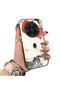 Tecno Camon 40 Premier Compatible Hard Acrylic Back Silicone Edge Lens Protection Kitty Case