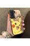 Samsung Galaxy S22 Compatible Hard Acrylic Back Silicone Edge Lens Protection Cartoon Case - 2
