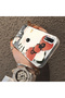 Samsung Galaxy A30/A20 Compatible Hard Acrylic Back Silicone Edge Lens Protection Kitty Case - 4