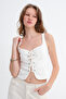Thick Strap Tie-Down Blouse B261019 - 2