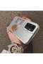 Samsung Galaxy A16 4G/5G Compatible Hard Acrylic Back Silicone Edge Lens Protection Rabbit Case - 4
