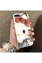 iPhone 7 Plus/8 Plus Compatible Hard Acrylic Back Silicone Edge Lens Protection Kitty Case - 2