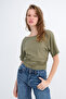 Side Gathered T-Shirt P1913 - 2