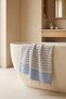 2 Layer Muslin Peshtemal 100X170 cm 100% Cotton Striped Tasseled Beach Bath and Hammam Peshtemal - 6