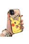 iPhone 12/12 Pro Compatible Hard Acrylic Back Silicone Edge Lens Protection Cartoon Case