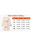 Women's U-Neck Long Sleeve Lace Detailed Skirt Ruffled Body Fitting Stretchy Burgundy Knitwear Tunic Dress - 4
