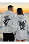 Dear Couple Combination Tom and Jerry Back Printed Design Hooded Sweatshirt Set of 2