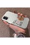 Samsung Galaxy A05 Compatible Hard Acrylic Back Silicone Edge Lens Protection Rabbit Case - 3