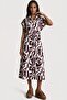 Msn Women's Midi Double-Breasted Dress