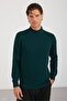 Men's Washable Anti-Pilling Half Fisherman's Neck Basic Knitwear - 2