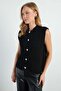 Buttoned Pocketed Knitwear Sweater - 7