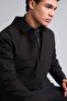 Water Repellent Slim Fit Zippered Shirt Collar Coat H1884Ax26Au