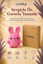 Velvet Marshmallow Rabbit Knitting Kit – Amigurumi Making Set with Video Guide M07 - 6