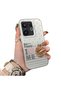 Vivo X200 Fe Compatible Hard Acrylic Back Silicone Edge Lens Protection Rabbit Case