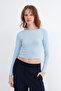 Long Sleeve Basic Blouse B1845 - 2