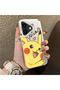 iPhone 16 Plus Compatible Hard Acrylic Back Silicone Edge Lens Protection Cartoon Case - 2