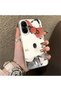 Realme C67 4g Compatible Hard Acrylic Back Silicone Edge Lens Protection Kitty Case - 2