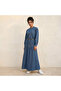 MIDI BELTED YOKE SKIRT - 3