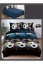 Double Bedding Sets - Black - Flat - 2