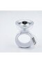 White Chalk & Glass Incense Burner With Ring Base – 12×7 cm