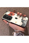 Samsung Galaxy S25 Fe Compatible Hard Acrylic Back Silicone Edge Lens Protection Kitty Case - 3