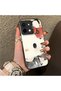 Vivo Y28 4g Compatible Hard Acrylic Back Silicone Edge Lens Protection Kitty Case - 2