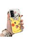 Samsung Galaxy A36/A56 Compatible Hard Acrylic Back Silicone Edge Lens Protection Cartoon Case