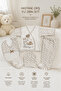 5-Piece Hospital Discharge Set Newborn Baby Bodysuit Set – Includes Hat, Gloves, Booties and Bib, Soft Textured Comfortable Baby Clothing Set - 2