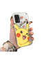 Samsung Galaxy A23 4G/5G Compatible Hard Acrylic Back Silicone Edge Lens Protection Cartoon Case
