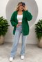 Women's V-Neck Knitwear Cardigan - 3