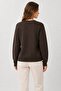 Women's Cardigan Buttoned Crew Neck Knitwear Soft Textured - 3