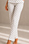 Women's Short Sleeve Comfortable Fit Stylish Snow White Pajama Set - 4