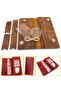 DIY Truva Magnetic Leather Wallet Making Kit, DIY Handmade Wallet Card Holder Kit with 10 Card Holders and Phone Compartment
