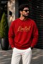 Men's Limited Edition Lettered Round Neck Casual Cotton Sweatshirt