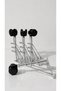 20cm Wheeled Flamingo Silver Iron Luxury Center Table Smart Coffee Table Wheel Table Seat Foot - 4