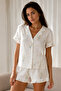 Women's Plain Cotton Homewear Multi-Color Pajama Set - 2