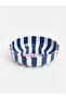 Lcw Home Mixed Fish Printed Metal Tray and Bowl Set - 4