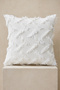 Chenille Fabric Cream Color Hidden Zipper Cushion Cover Set 4 Pieces (41 X 41 cm) - 3