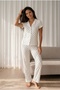 Women's Loose Long-Legged Cotton Snow White Pajama Set - 2