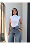 Wide Leg Side Stitched Jeans - 4